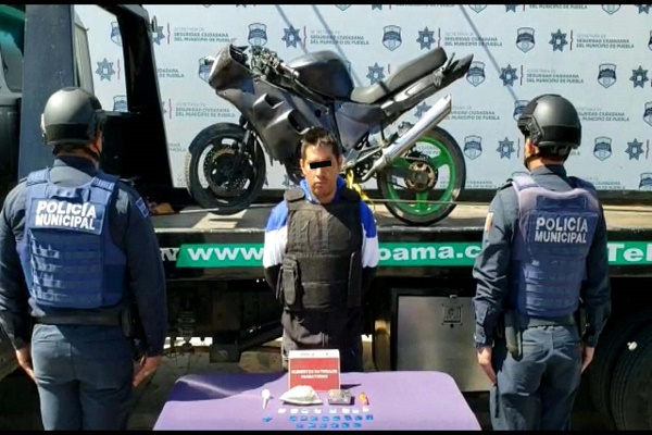 Narcomenudista es detenido en Playas del Sur con 25 dosis de droga