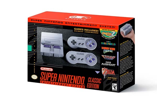 Nintendo hace oficial el lanzamiento de la SNES Mini