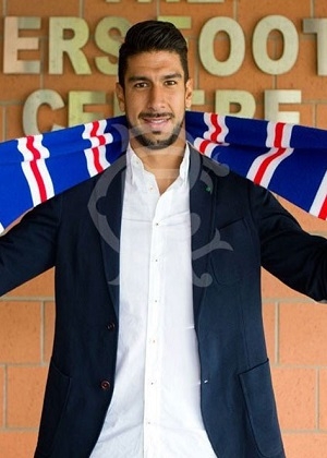 Eduardo Herrera y Carlos el ‘Gullit’ Peña, oficialmente jugadores de Rangers