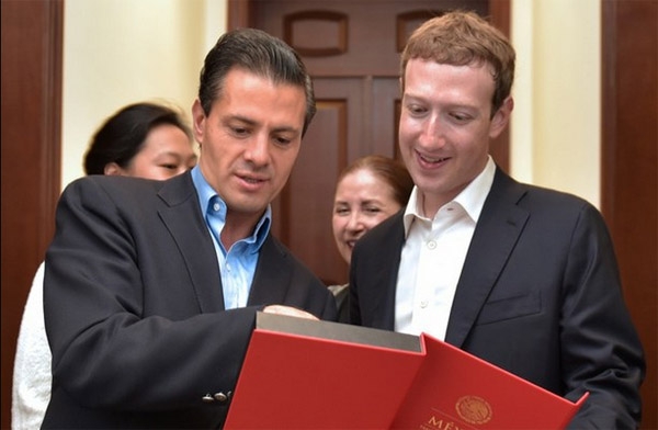 Zuckerberg ofrece ayuda para que mexicanos accedan a internet