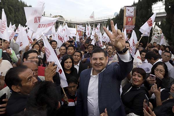 Competencia limpia y democrática, exige Armenta en arranque de precampaña