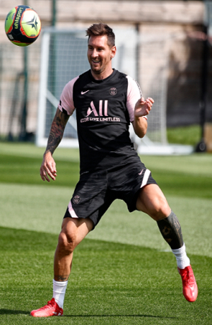 Messi entrena por primera ocasión con el PSG