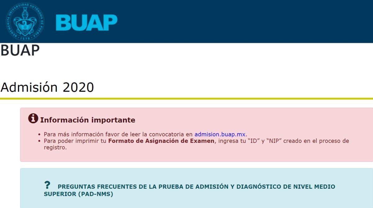 BUAP: inicia registro de admisión para preparatorias