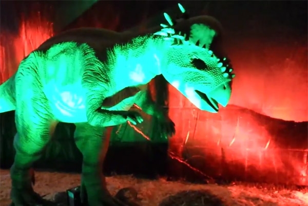 Dinosaurios Animatronics llegan a Puebla