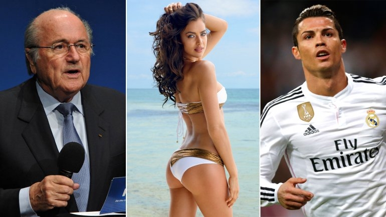 Joseph Blatter e Irina Shayk habrían sido amantes, revela diario español