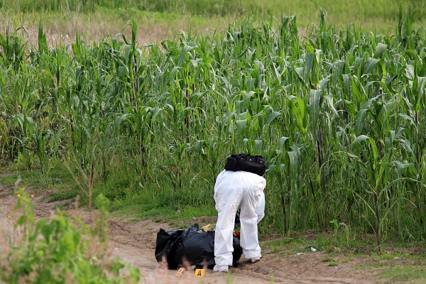 Localizan cadáver embolsado en terrenos de la colonia Agrícola Zaragoza