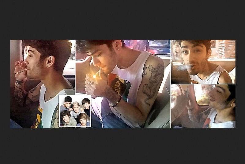 Integrantes de One Direction, captados fumando mariguana