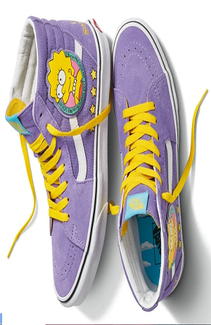 Los Simpsons estarán en tenis y ropa a partir del 7 de agosto