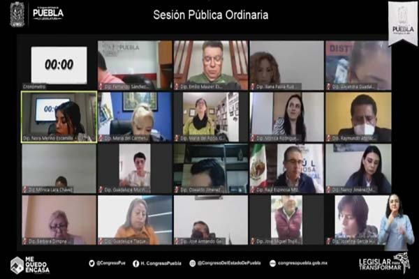 Congreso de Puebla aprueba reforma constitucional al Poder Judicial de la Federación