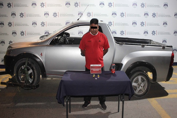 Seguridad Ciudadana detiene a multiasaltantes de Oxxo’s y vehículos en Puebla