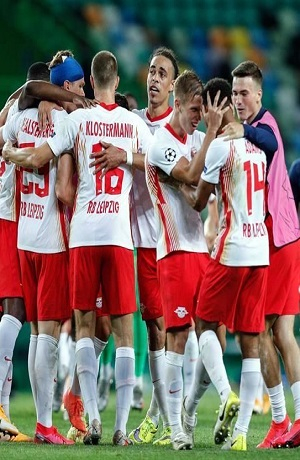 RB Leipzig dio la sorpresa y eliminó al Atlético de Madrid de la Champions League