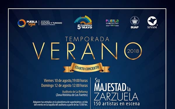 La Filarmónica 5 de Mayo presenta la gala “Su Majestad la Zarzuela”