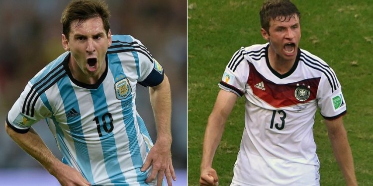 Alemania y Argentina, por la Copa del Mundo Brasil 2014