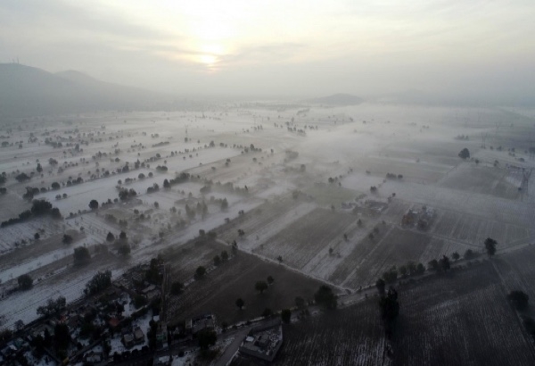 Segob declara emergencia en 9 municipios de Puebla por granizada
