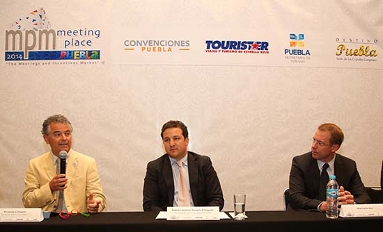 Puebla, sede de Meeting Place 2014; participarán 300 expositores turísticos