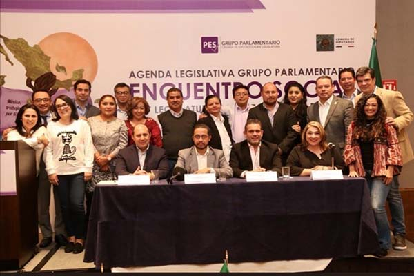 Fernando Manzanilla, vicecoordinador del PES en la Cámara de Diputados