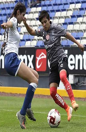 Puebla Femenil cayó por la mínima diferencia ante Necaxa