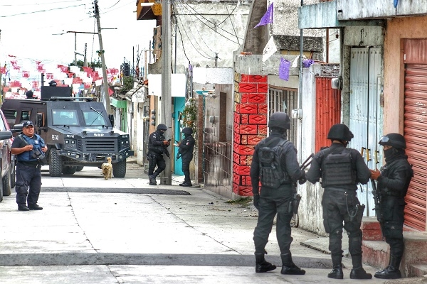 Ejército realizó cateo a inmuebles del “Comandante 30” en Xonacatepec