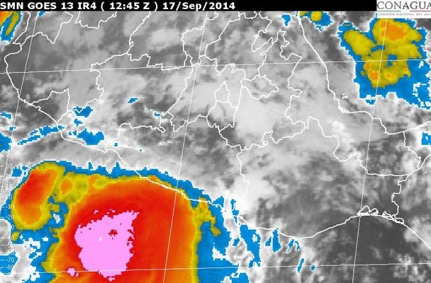 Polo será huracán este miércoles; lluvias muy fuertes en Puebla