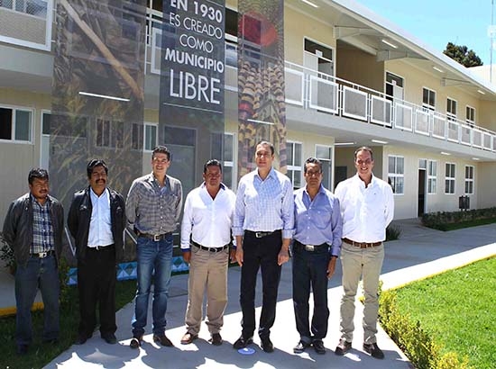 RMV inaugura albergue en campus de educación a distancia de Vicente Guerrero