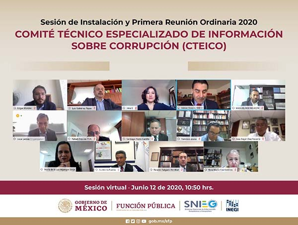 Auditor de Puebla participa en instalación del Comité Especializado en Información sobre Corrupción