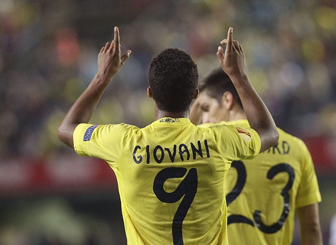 Gio anotó en goleada del Villarreal en la Europa League