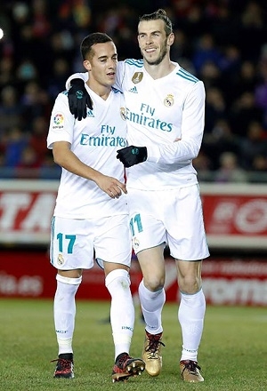Real Madrid goleó 3-0 al Numancia en la Copa del Rey