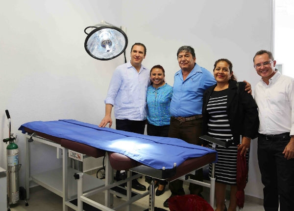 RMV supervisó ampliación y rehabilitación del centro de salud de Chiltepec