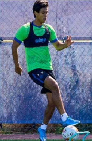 JJ Macías debuta en pretemporada con el Getafe y porta el 9