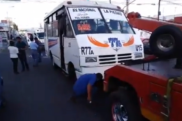 Chofer de la Ruta 77 A arrolló y mató a su suegra en Mayorazgo