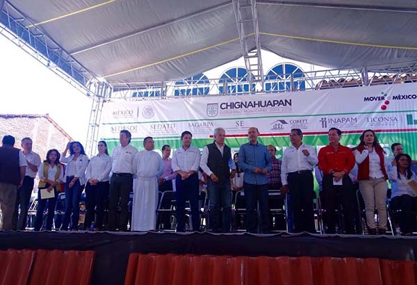 Lastiri y Vega Rayet reanudan asambleas informativas de delegados federales en Puebla