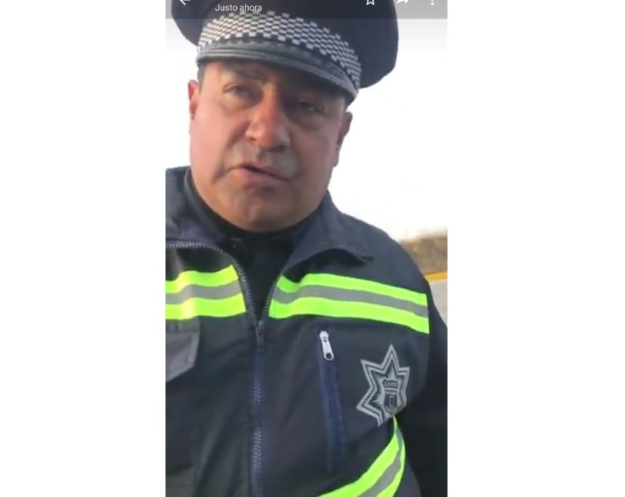 VIDEO. Captan a policía de San Andrés Cholula extorsionando a un joven