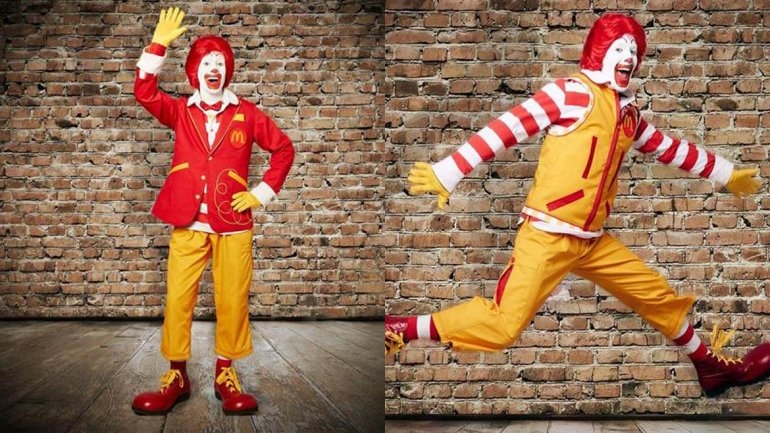 Ronald McDonald estrena vestimenta