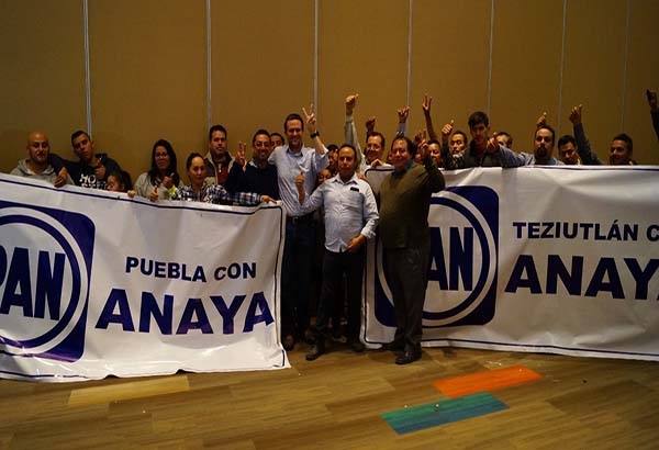 Juan Pablo Piña manifiesta total respaldo a Ricardo Anaya