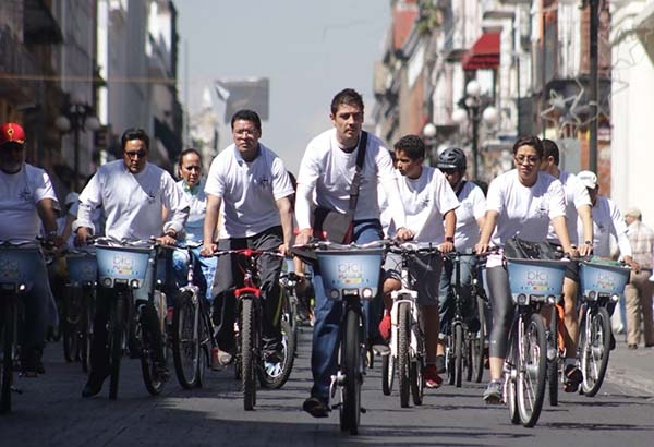Gran participación en el Festival RODANTE que se realizó en el Zócalo de Puebla