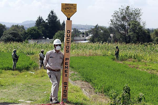 Disminuye 80% la ordeña de ductos de Pemex en el estado de Puebla