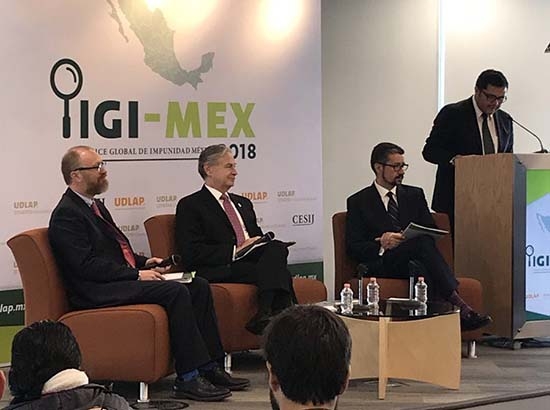 Índice de impunidad en Puebla aumentó en dos años: UDLAP