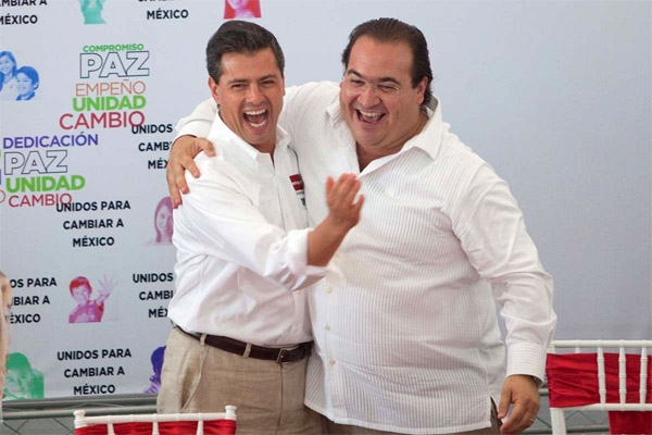 Congreso de Veracruz multa a Duarte por acto proselitista con EPN