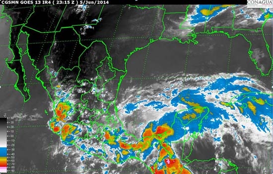 Aumenta potencial ciclónico; alertan por fuertes e intensas lluvias en Puebla
