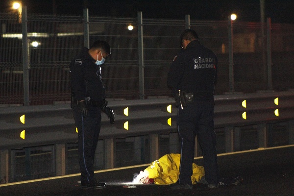 Hombre muere atropellado en la autopista Puebla-Orizaba