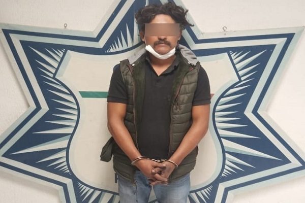 Policía Estatal asegura a cómplice de “Los Sinaloa” en Guadalupe Hidalgo