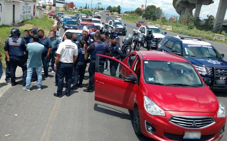 Mujeres se arrojaron de un vehículo DiDi en Puebla por temor a ser asaltadas
