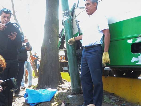 Intentan linchar a chofer que arrolló y mató a niño en el DF