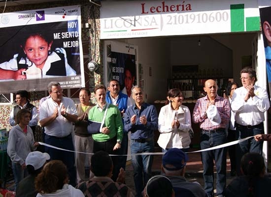 Sedesol inaugura dos lecherías Liconsa en Atlixco y Puebla