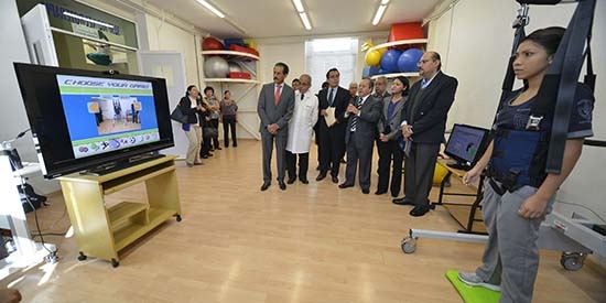 Alumnos de la BUAP crean sistema para tratamiento de discapacidad motriz infantil