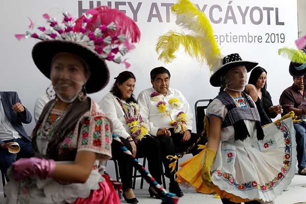 Realizan convite para el Huey Atlixcáyotl que será el 29 de septiembre