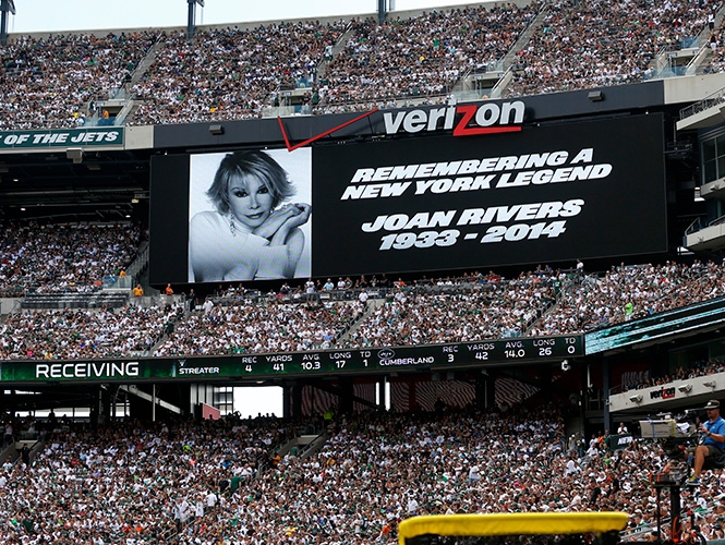 Joan Rivers, Hollywood le rinde homenaje en su funeral