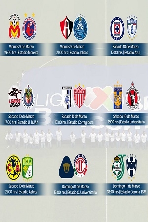 Liga MX: Conoce el resto de los partidos de la J11