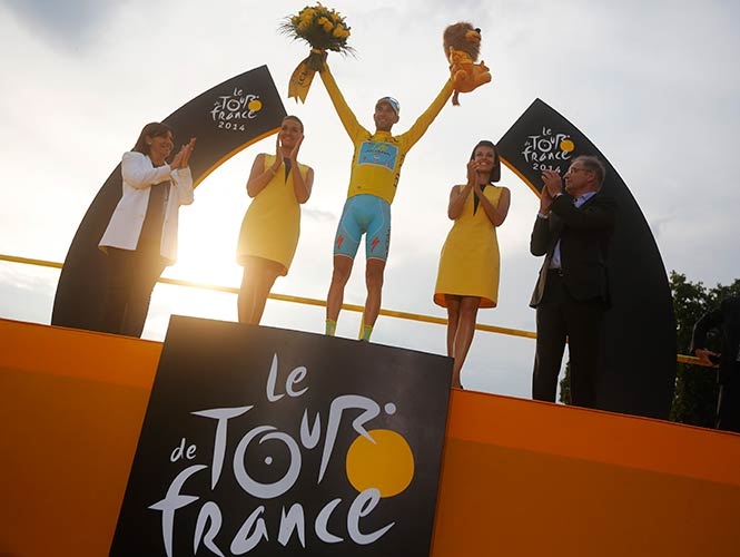 Vincenzo Nibali, ganador de la Tour de Francia 2014