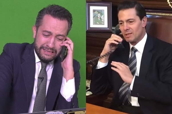 Chumel Torres y el polémico sketch con Peña Nieto